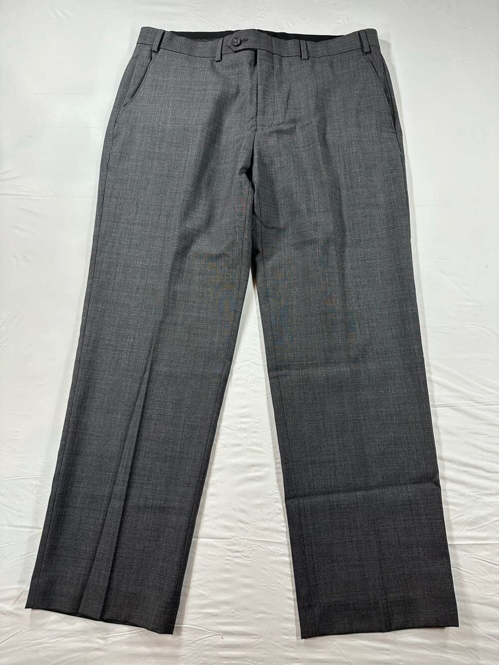 Lauren Ralph Lauren Mens 100% Wool Dress Pants Size 36x30 Gray Office